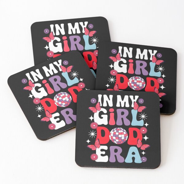 Item preview, Fathers Day In My Girl Dad Era Retro Cute Proud Dad Aesthetic  designed and sold by ViktoonShirts.