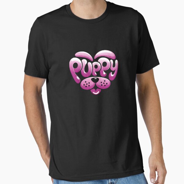 Item preview, Adorable Sweet Puppy Pink Glossy Dog Face For Dog Lovers designed and sold by ViktoonShirts.