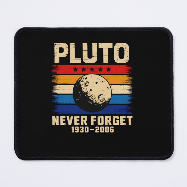 Item preview, Pluto Never Forget 1930–2006 Funny Vintage Astronomy Planet  designed and sold by ViktoonShirts.