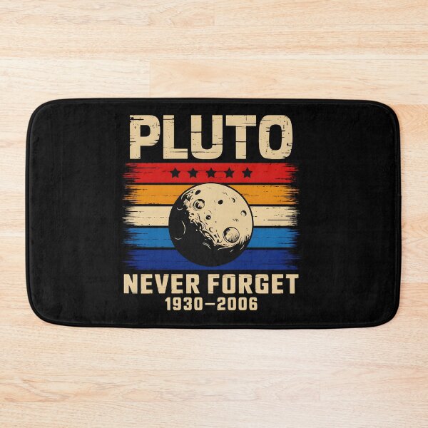 Item preview, Pluto Never Forget 1930–2006 Funny Vintage Astronomy Planet  designed and sold by ViktoonShirts.