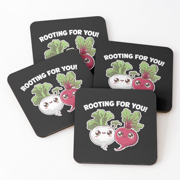 Item preview, Cute Root Veggie Duo Kawaii Turnip and Beet Best Friends designed and sold by ViktoonShirts.