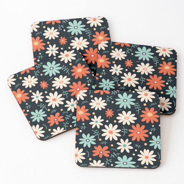 Item preview, Retro Daisy Delight designed and sold by fabinthelab.