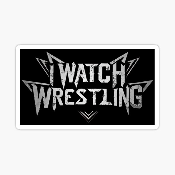 Item preview, I watch wrestling designed and sold by RoCo77.
