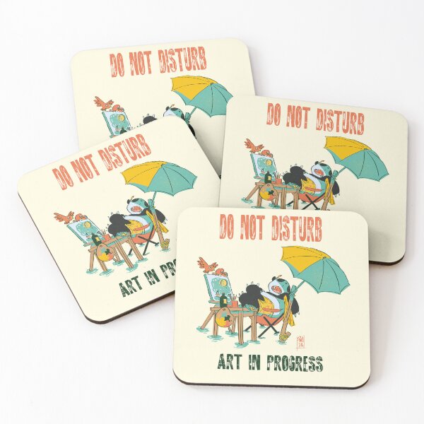 Item preview, Do Not Disturb - Art in Progress designed and sold by panda-lab.