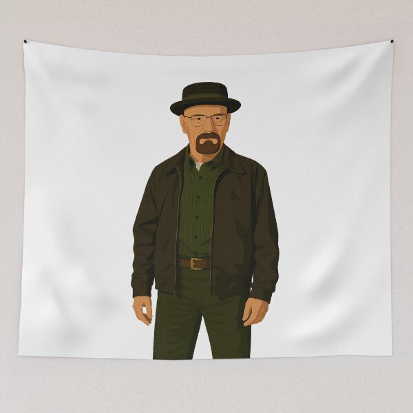 Item preview, Walter White Digital Portrait designed and sold by Enea Kelo.