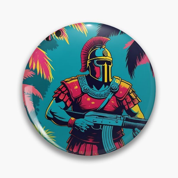 Item preview, The Soldier - Pop art Roman soldier - Scythianshead design  designed and sold by Scythianshead .
