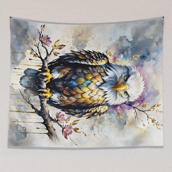Item preview, Bald eagle sideways designed and sold by dedoma.