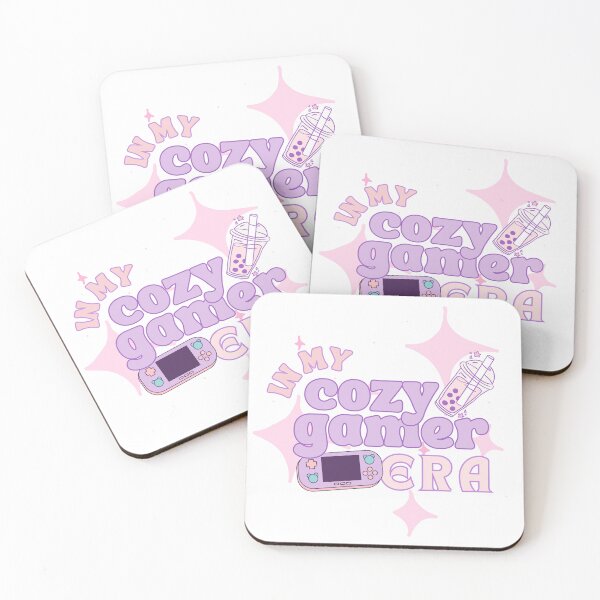 Item preview, In My Cozy Gaming Era - Kawaii Boba and Console Design designed and sold by NitaBG.