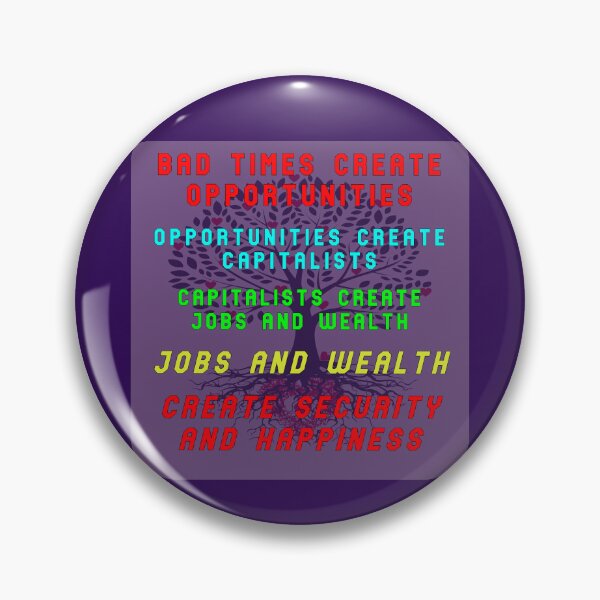Item preview, Bad Times Create Opportunities designed and sold by AlienAlmanac.