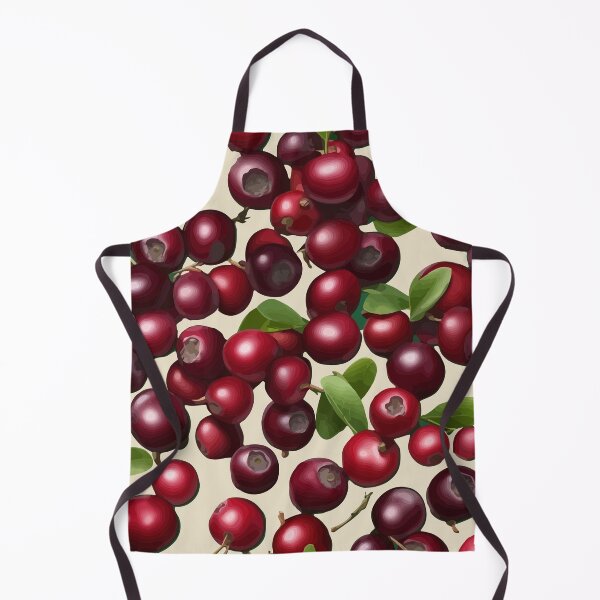 Item preview, Cranberry Botanical Vector Illustration Background designed and sold by taiche.