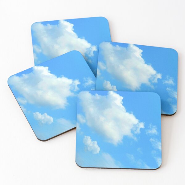 Item preview, blue clouds photograhy designed and sold by Twinkle Vibes.