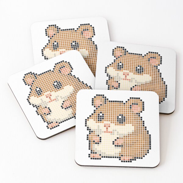 Artikelvorschau, Pixelhamster (Zimt) entworfen und verkauft von Brain Fart Buffet.