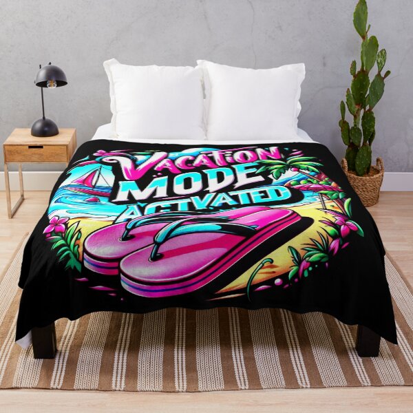 Item preview, Street Art slogan : vacation mode activated designed and sold by NEUMANN ArtWear Boutique.