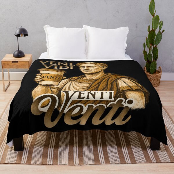 Item preview, Julius Caesar – Veni, Vidi, Venti | Funny Roman History Design designed and sold by Neonyx2020.