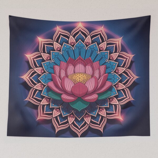 Item preview, mandala with a lotus flower. designed and sold by Lilashakti ⭐️ ⭐️ ⭐️ ⭐️ ⭐️.