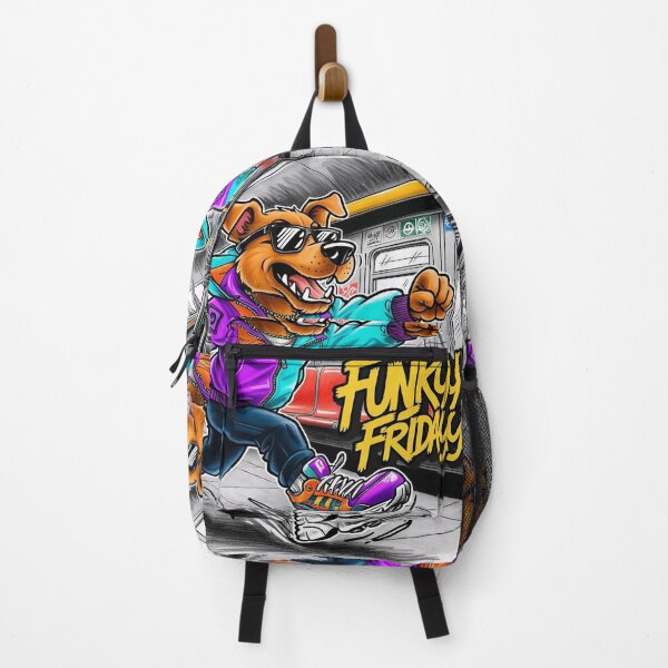 Item preview, Funky Friday – Subway Dog in Retro Jacket designed and sold by BukJus.