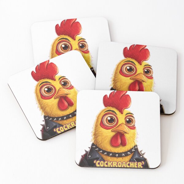 Item preview, Cockroacher: A Punk Rock Chicken designed and sold by Danivique.