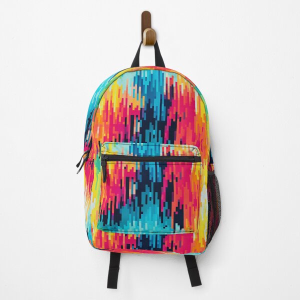 Item preview, Digital Spectrum - Pixelated Tie-Dye Explosion designed and sold by fabinthelab.