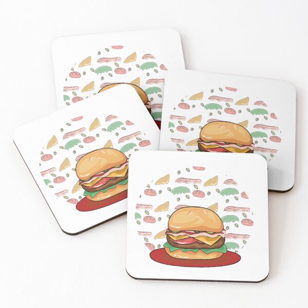 Item preview, Yummy burger  designed and sold by abbiefrithdesigns.