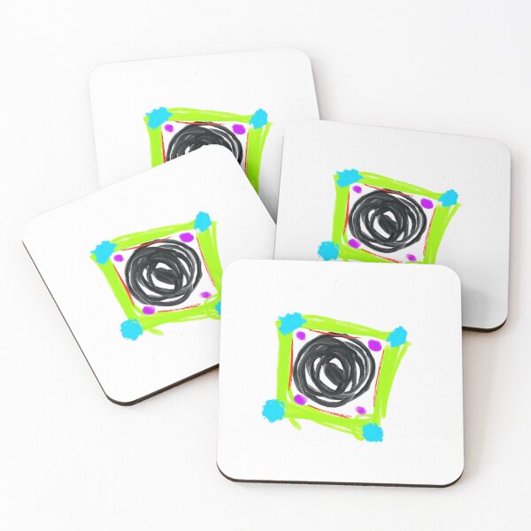 Item preview, Abstract Neon Vortex – Bold Digital iPad Art for Modern Decor designed and sold by SUFT.