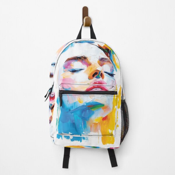Item preview, 80's inspired abstract face painting designed and sold by AngelottiCR.