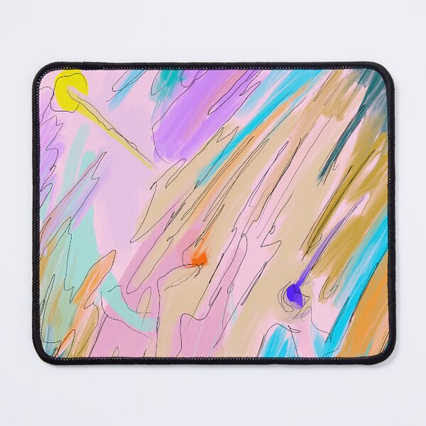 Item preview, Abstract Color Explosion – Modern Digital iPad Artwork designed and sold by SUFT.