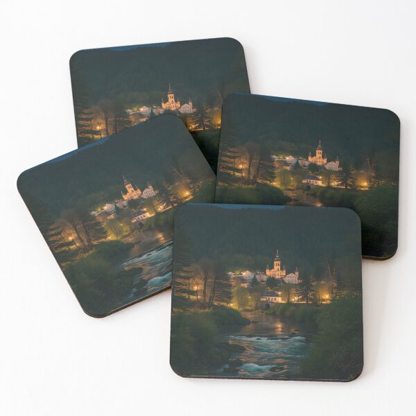 Item preview, Moonlit Serenity Over the Riverside Village designed and sold by Z33MA.