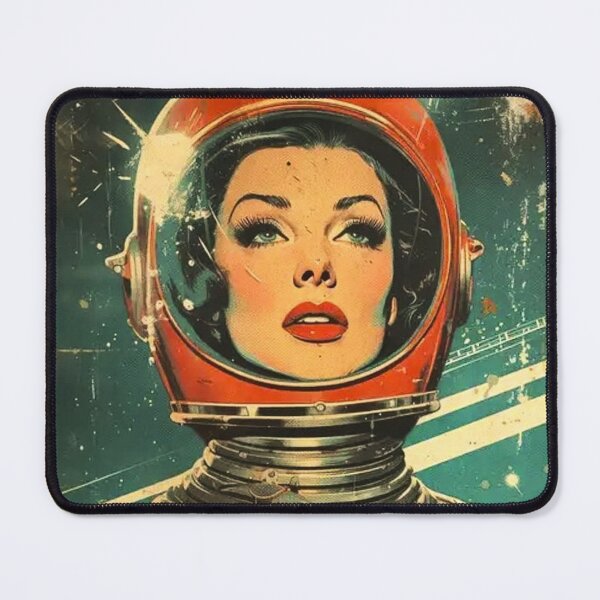 Item preview, pin up space woman designed and sold by Nomad2727.