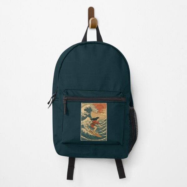 Item preview, Oriental Surfin' gril poster designed and sold by Balnyo.