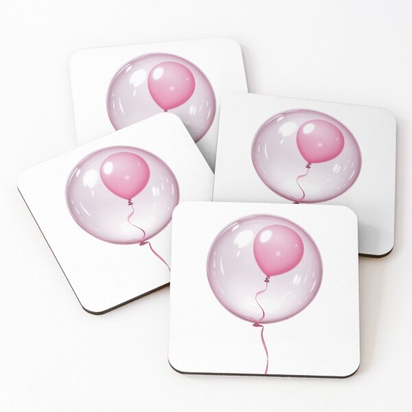 Item preview, pink balloon inside other pink ballon  designed and sold by elkuni.