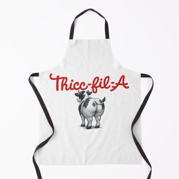 Item preview, Thicc-fil-A with two "C"s - Parody Funny designed and sold by Bluefin-Designs.