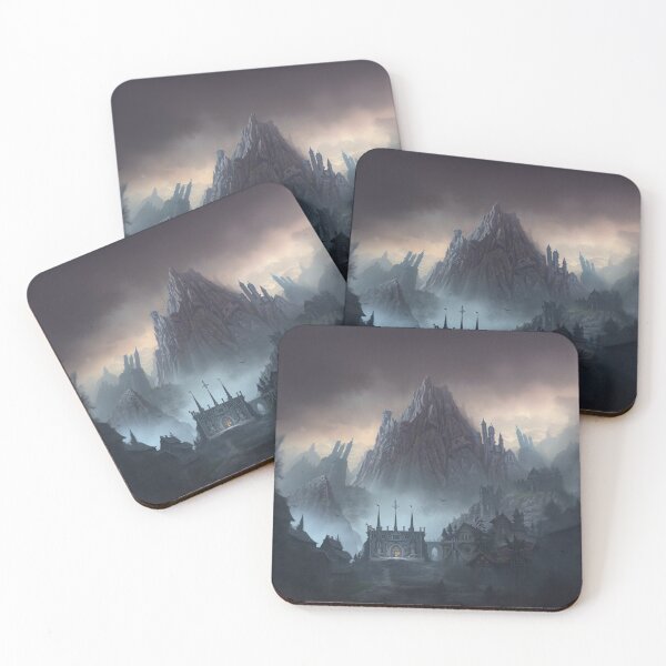 Item preview, Settlement Near the Mountain designed and sold by Korral.