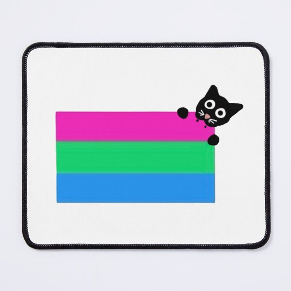 Item preview, Kitty Polysexual pride designed and sold by Dragon’s Den Designs.