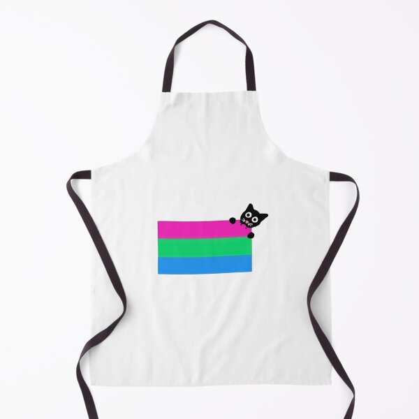Item preview, Kitty Polysexual pride designed and sold by Dragon’s Den Designs.