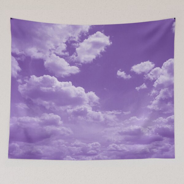 Item preview, Purple Clouds 1 designed and sold by Anita's & Bella's Art.