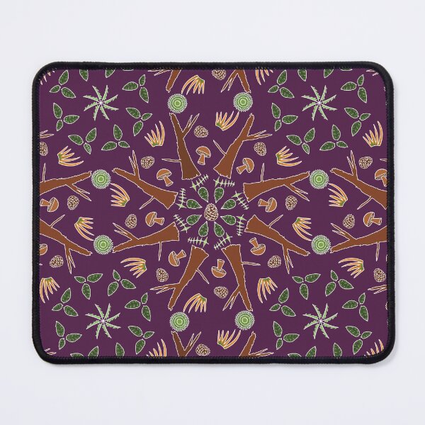 Item preview, Woodland Pattern - Purple designed and sold by MFellArt Creations.