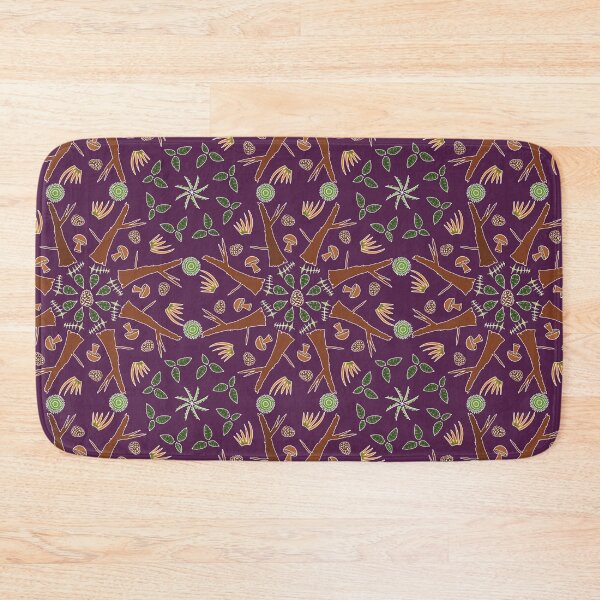 Item preview, Woodland Pattern - Purple designed and sold by MFellArt Creations.