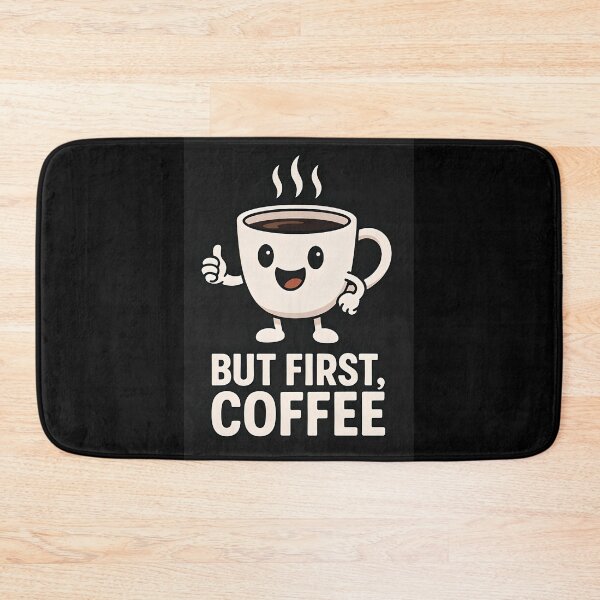 Item preview, Cute Coffee Cup Character with Motivational Quote designed and sold by Amr Siam.