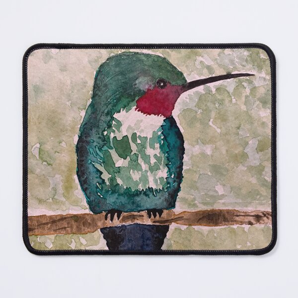 Item preview, Perched hummingbird  designed and sold by Lex’s watercolor.