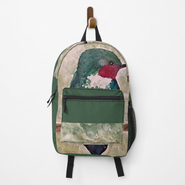 Item preview, Perched hummingbird designed and sold by Lex’s watercolor.