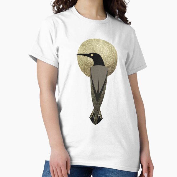 Item preview, art deco crow designed and sold by gh30rgh3.