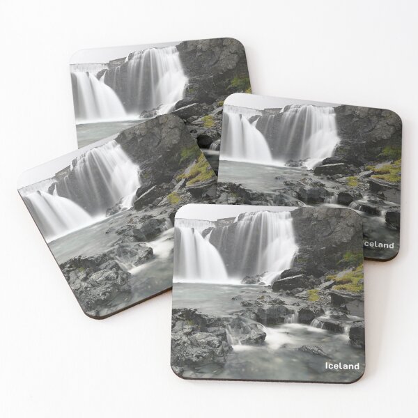 Item preview, Stream of icy water from the mountains in Iceland, Original photography designed and sold by studio838.