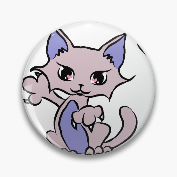 Item preview, Cute weird creature cat: Pastel  designed and sold by NerdyChibi.