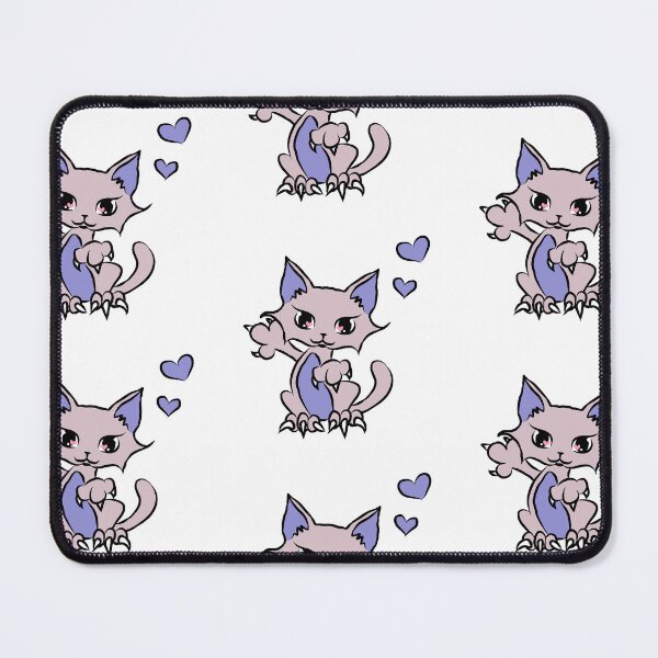 Item preview, Cute weird creature cat: Pastel designed and sold by NerdyChibi.