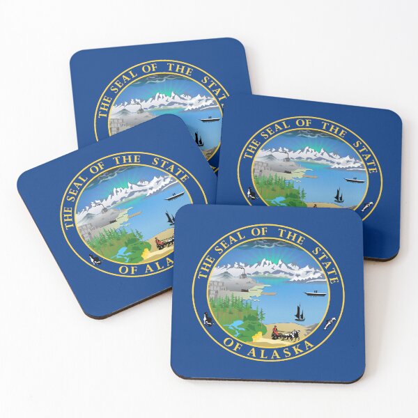 Item preview, The Great Seal of the State of Alaska designed and sold by JohnnyVillas.