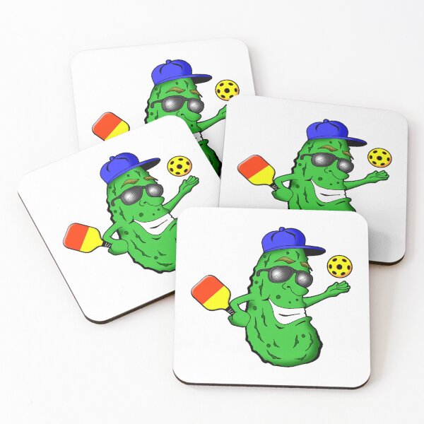 Item preview, Really Cool Pickleball Guy. Cartoon Character Logo. designed and sold by Uncle Steve The Cartoonguy's Pickleball Madness..