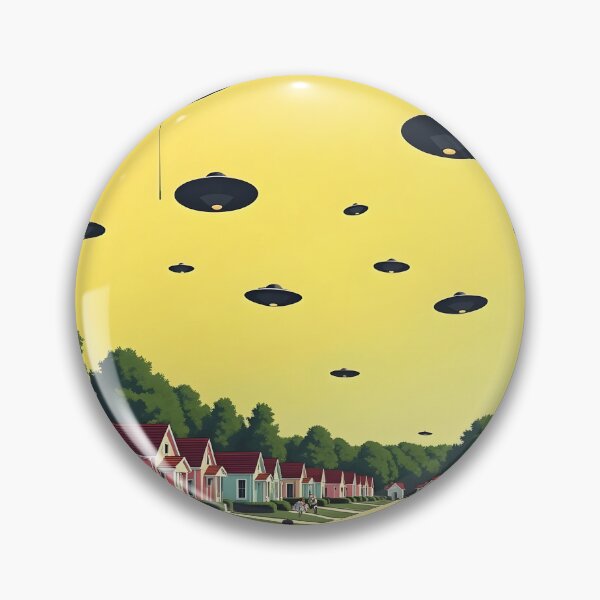 Item preview, The Day They Hovered designed and sold by AlienInkvasion.