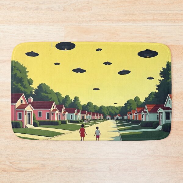 Item preview, The Day They Hovered designed and sold by AlienInkvasion.