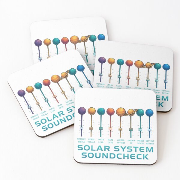 Item preview, Solar System Soundcheck – Planetary Sound Mixer Design designed and sold by wr3ckski.