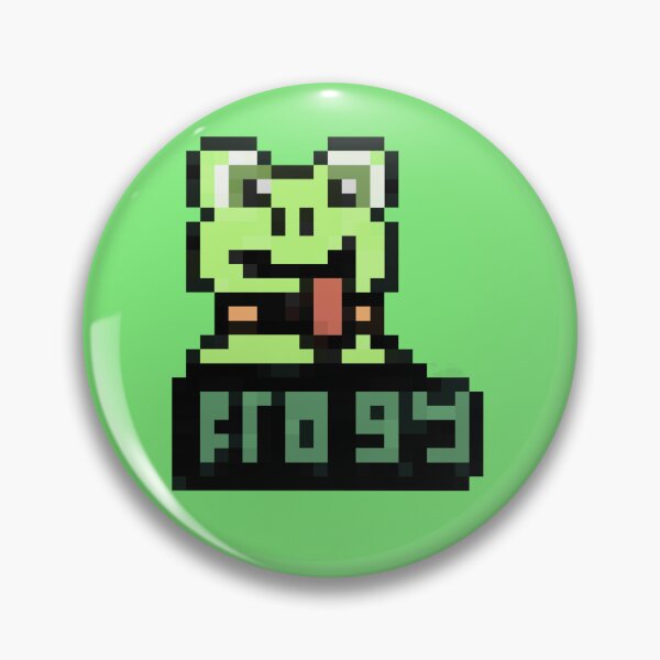 Item preview, Frogy: the pixelated frog designed and sold by Luca-Art-Shop.
